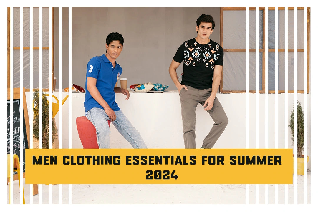 COUGAR MEN CLOTHING ESSENTIALS FOR SUMMER 2024