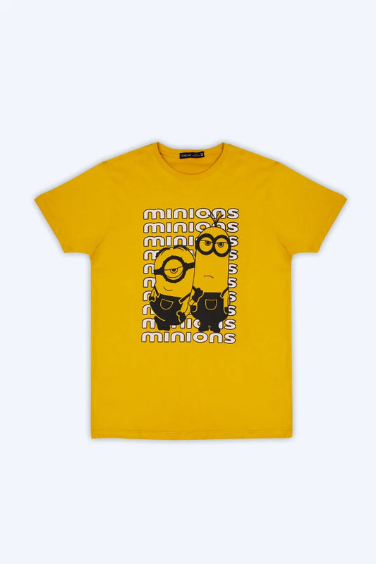 Mustard Minions T-Shirt Men Tee Summer V-1 2024 AURA COUGAR