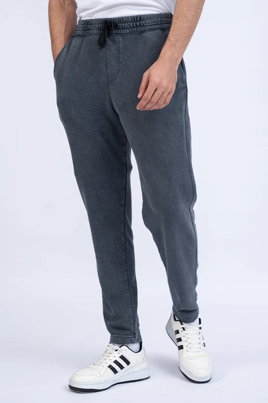 Relaxed Fit Terry Trousers Men Trouser Summer V-2 2024 URBAN STATION COUGAR