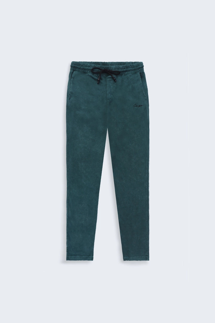 Garment-Dyed Relaxed Fit Trousers Men Trouser Fall 2024 COUGAR- (Men Fall 2024)