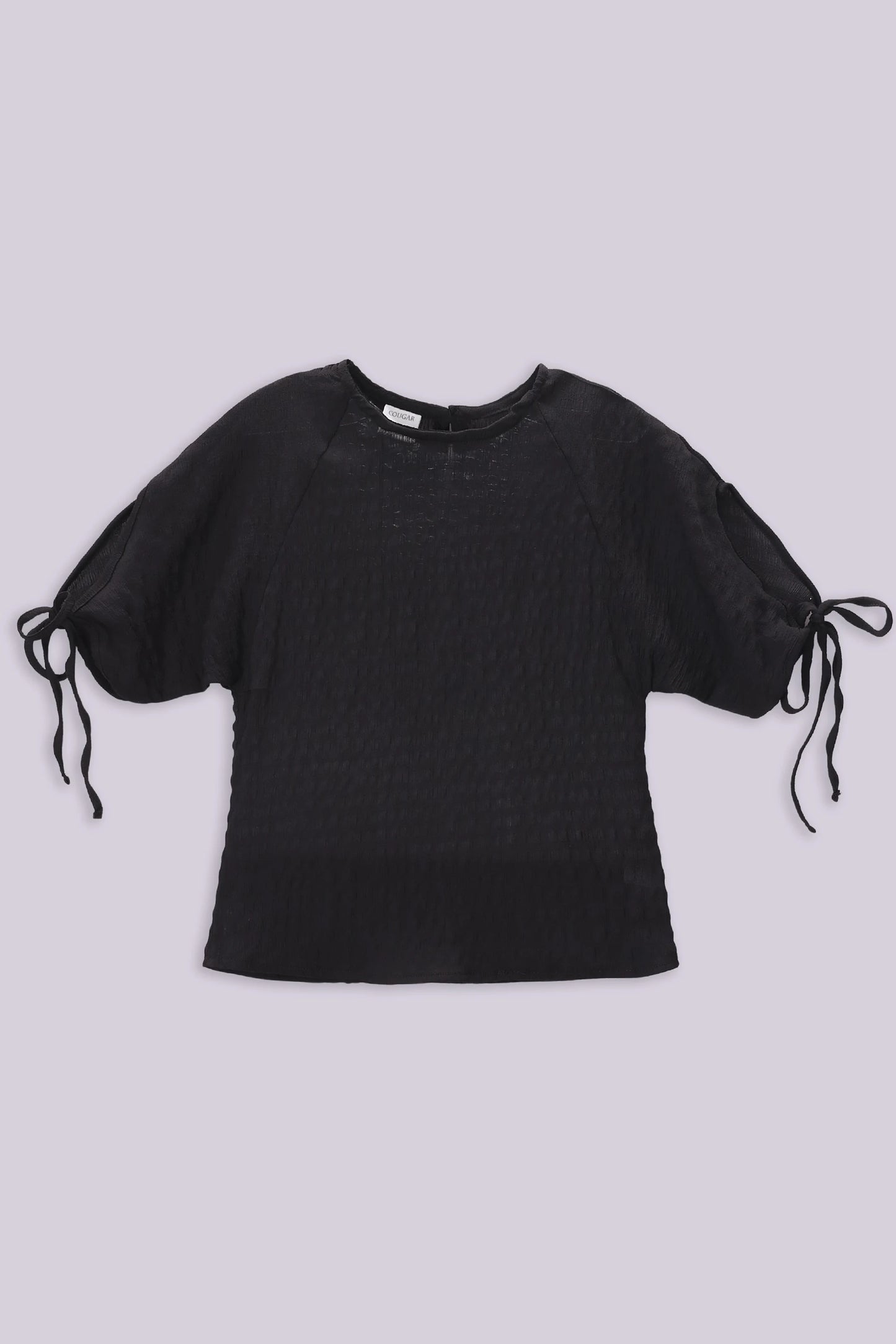 Drawcord Raglan Top