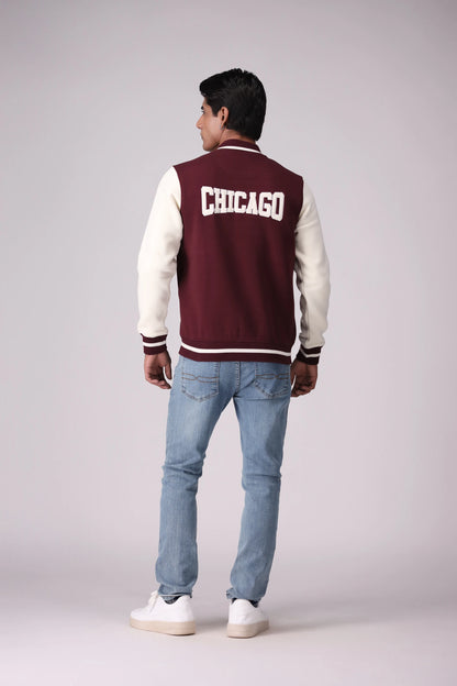 Varsity Jacket Men Jacket Winter 2024 Knit Story COUGAR- (Men Winter 2024)