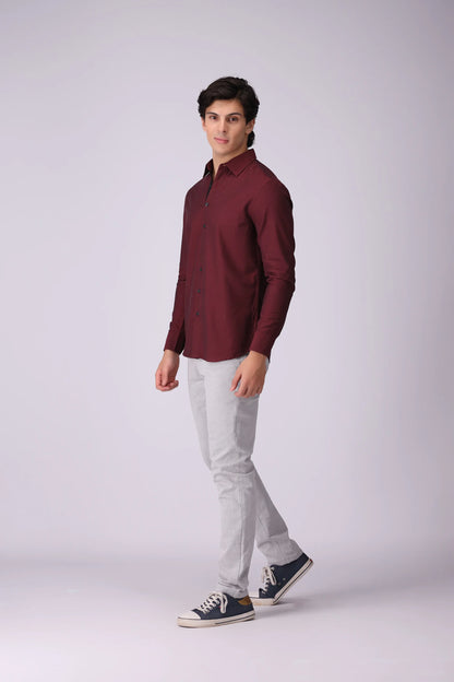 Slim Fit Shirt Men Shirt COUGAR (S V-1 2025)