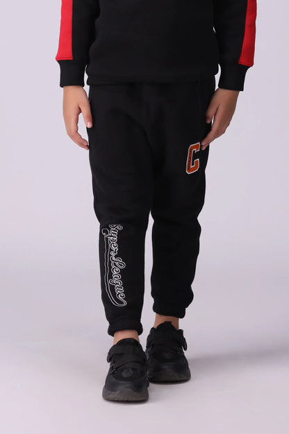 Jogger Pants With Embroidered Details