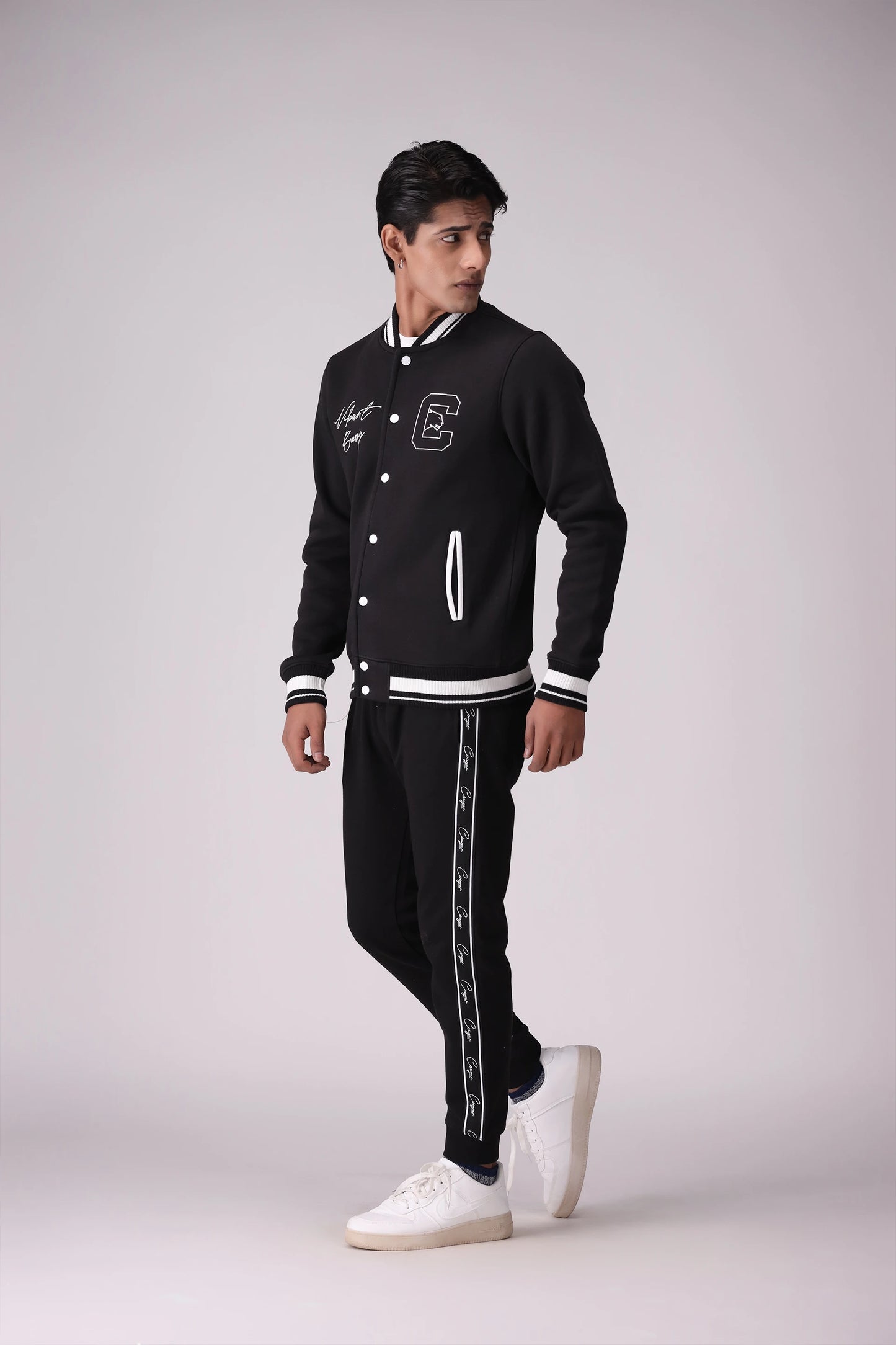 Varsity Jacket Men Jacket Winter 2024 Knit Story COUGAR- (Men Winter 2024)