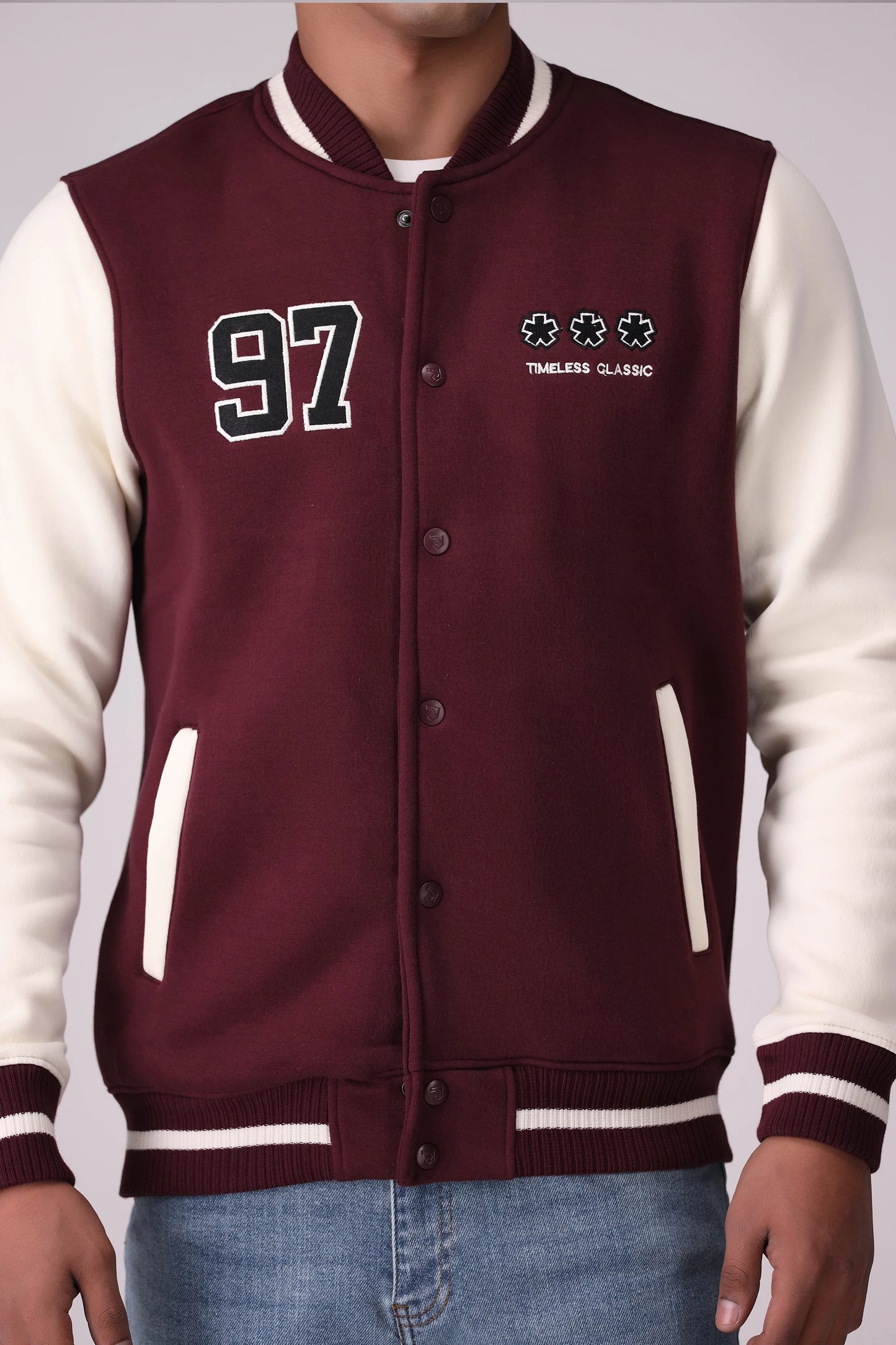 Varsity Jacket Men Jacket Winter 2024 Knit Story COUGAR- (Men Winter 2024)