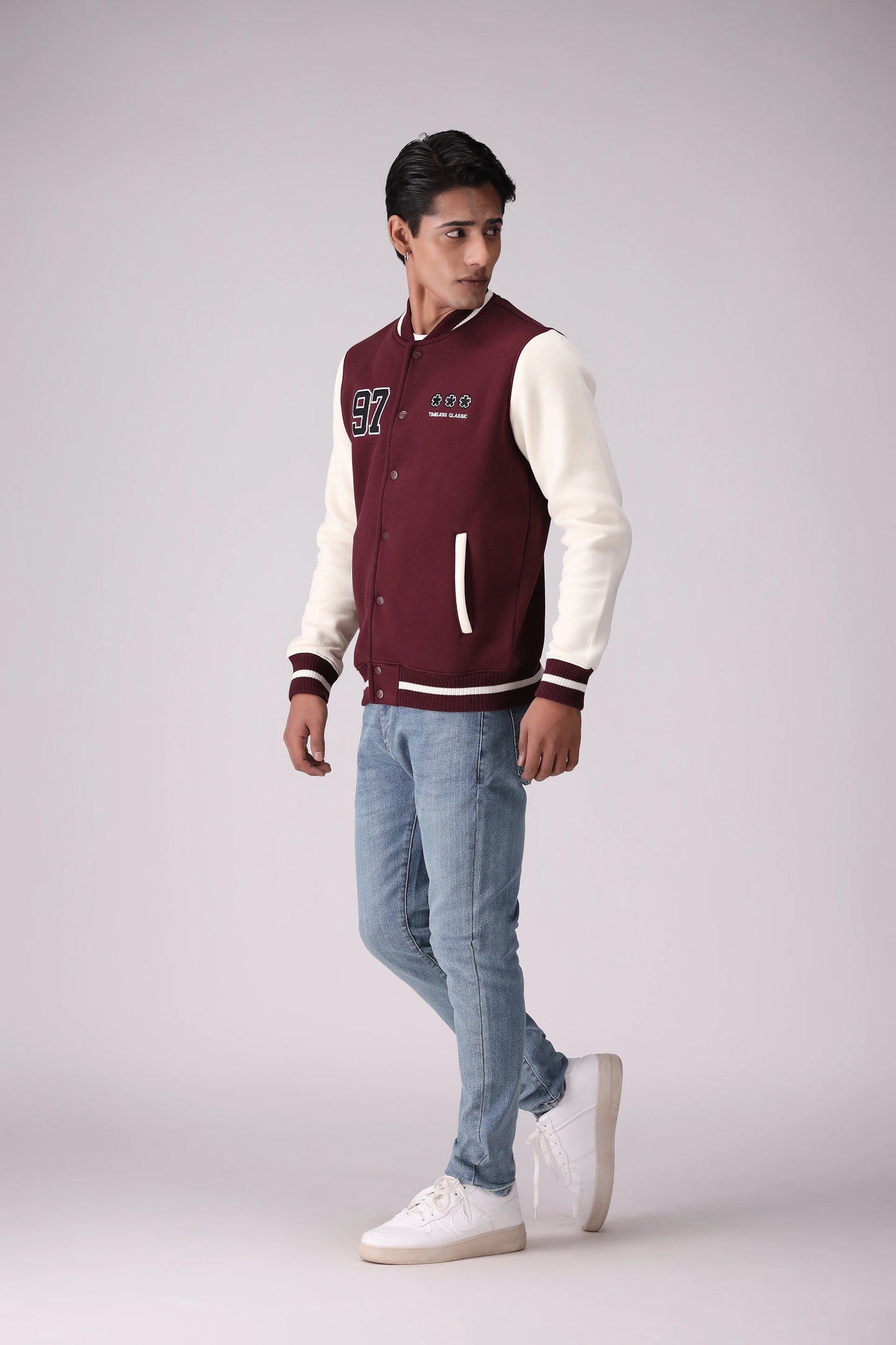 Varsity Jacket Men Jacket Winter 2024 Knit Story COUGAR- (Men Winter 2024)