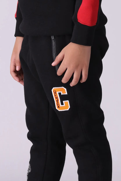 Jogger Pants With Embroidered Details