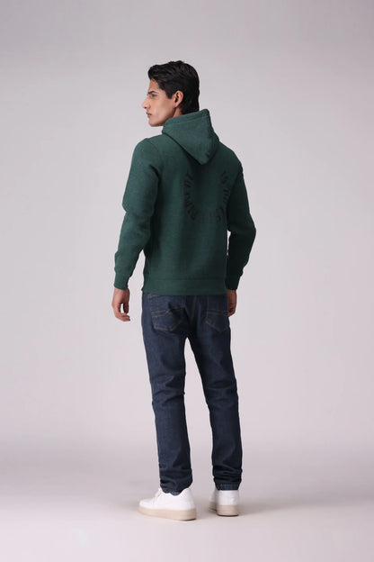 Mélange Hoodie Men Hood Winter 2024 Knit Story COUGAR- (Men Winter 2024)