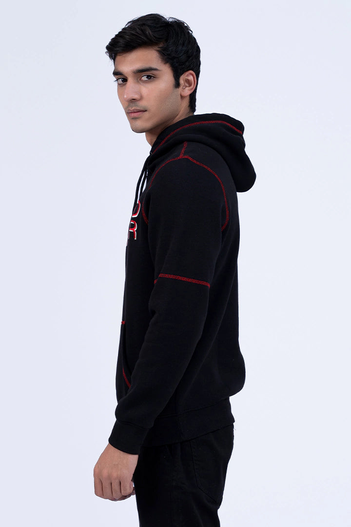 SPEED RACER Black Pullover Hoodie Men Hoodie Winter 2023 Sportifall COUGAR   