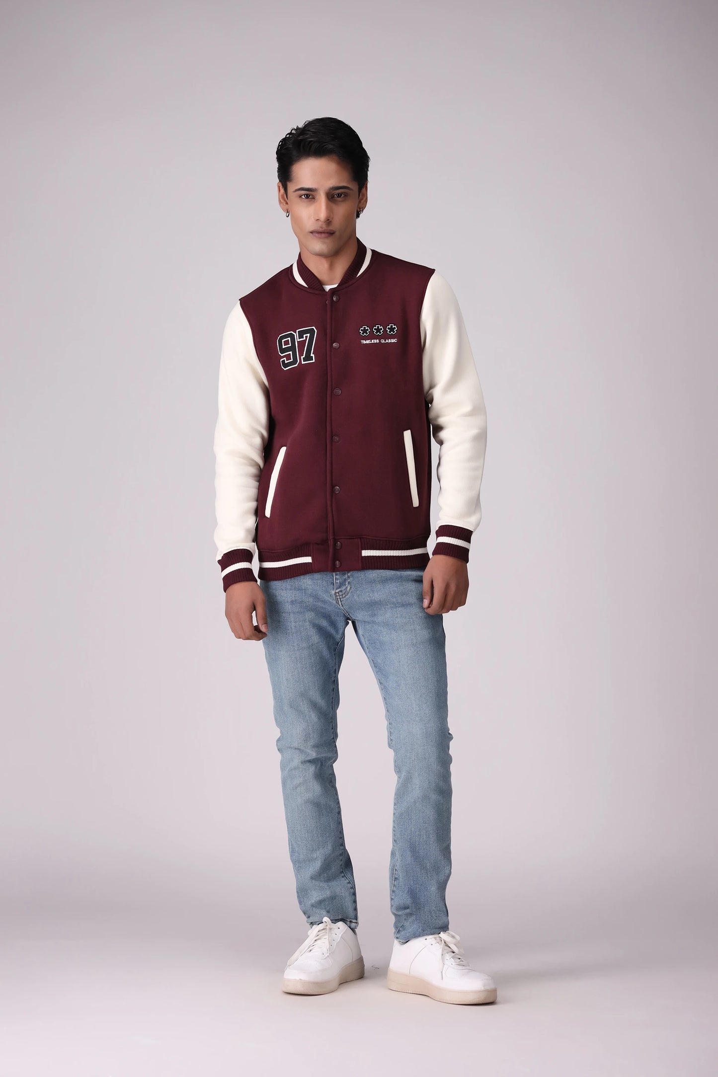 Varsity Jacket Men Jacket Winter 2024 Knit Story COUGAR- (Men Winter 2024)