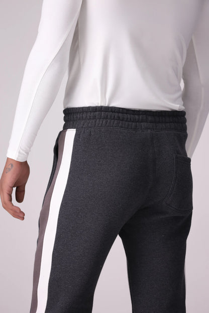 Slim Fit Side Striped Trousers Men Trouser Winter 2024 Knit Story COUGAR- (Men Winter 2024)