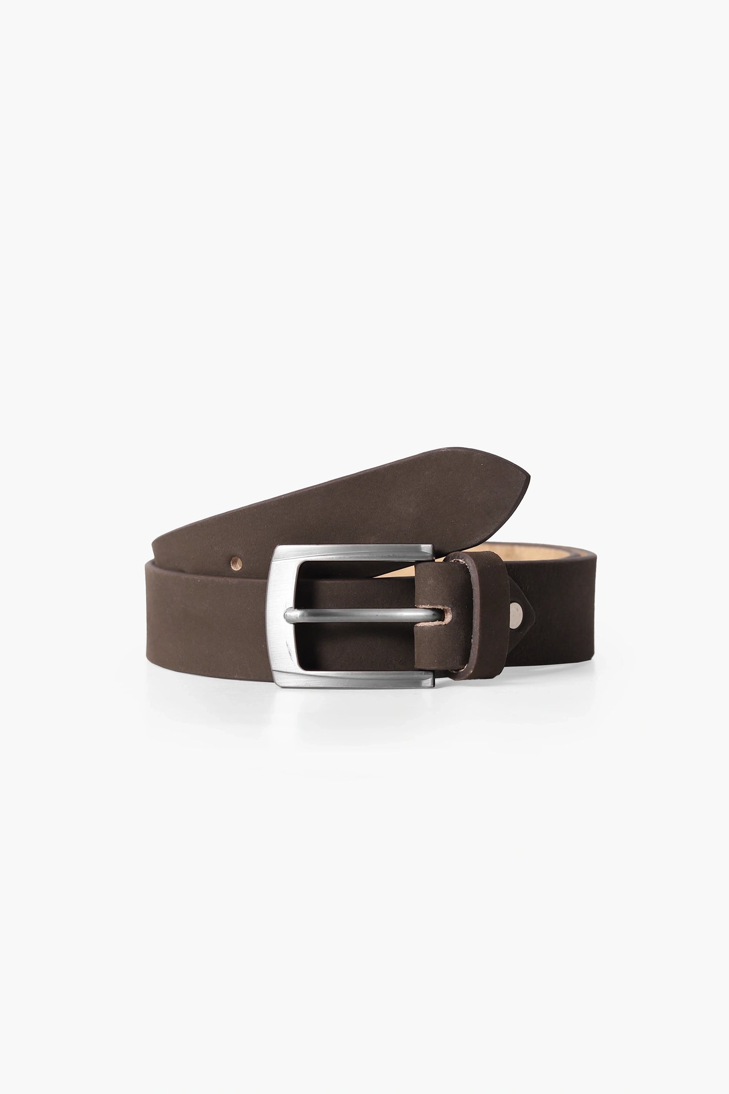 Pin Buckle Leather Belt Men Leather Belt Fall 2024 COUGAR C (Fall 2024) FSZ Brown 