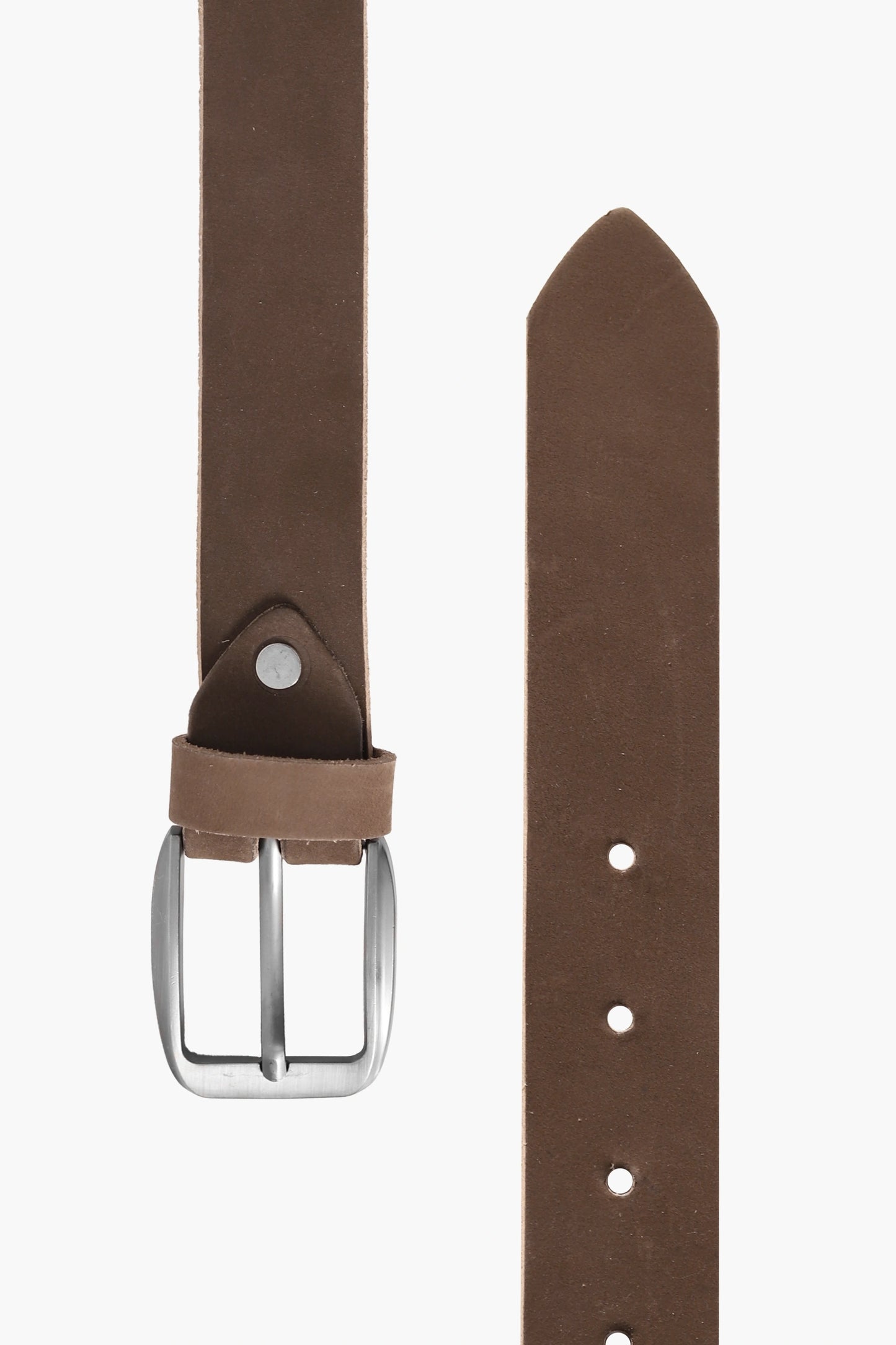 Leather Belt With Contrast Edge Men Leather Belt Fall 2024 COUGAR C (Fall 2024)   