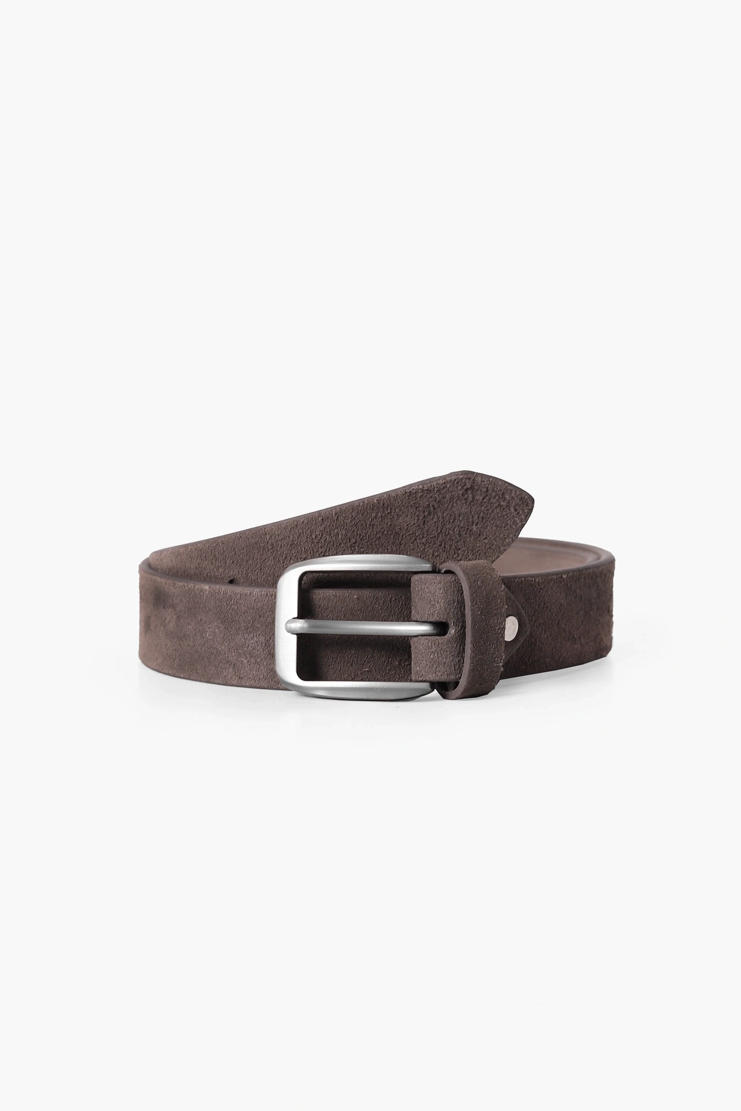 Nubuck Leather Belt Men Leather Belt Fall 2024 COUGAR C (Fall 2024) FSZ Brown 