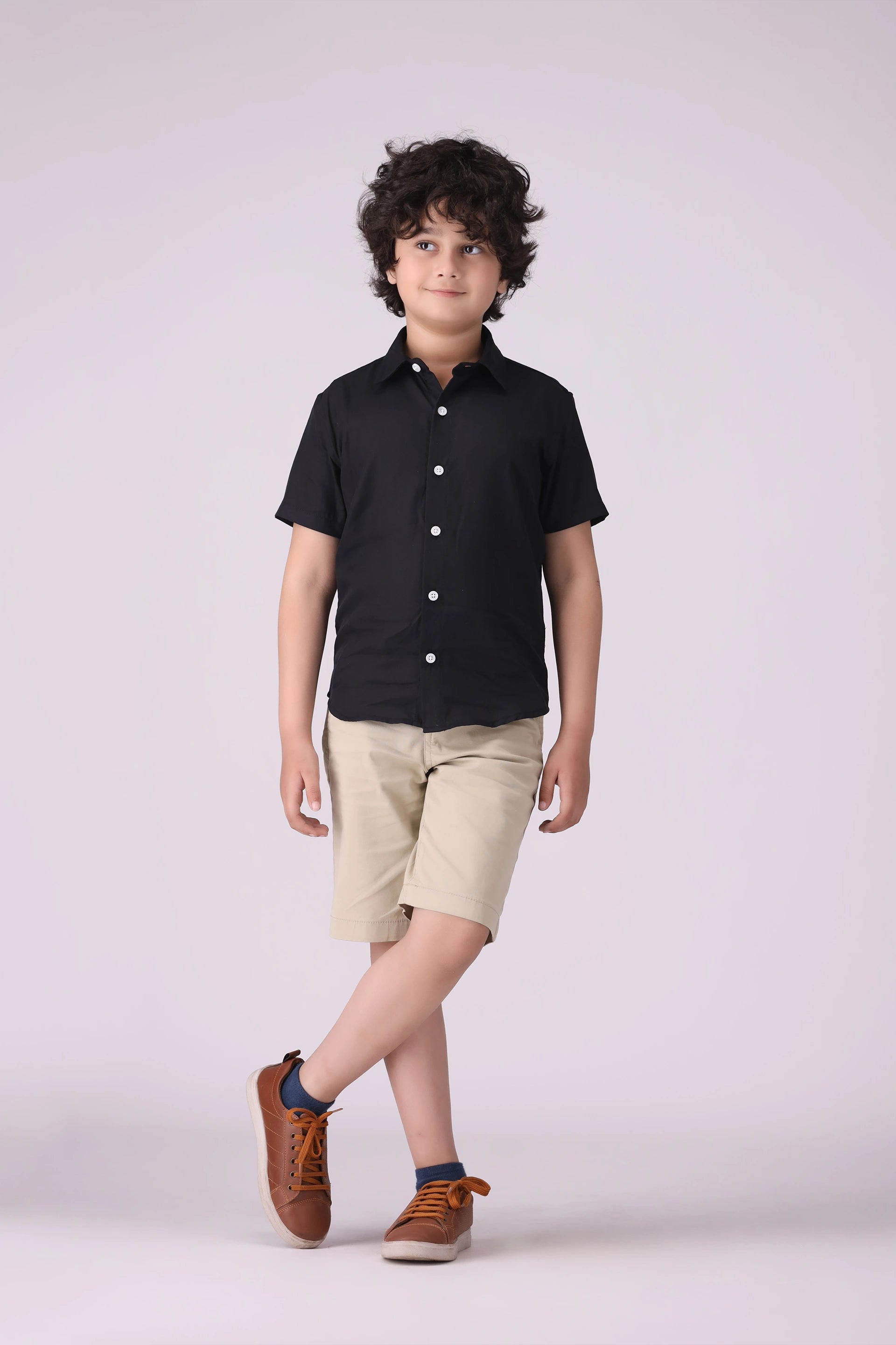 Cotton Shirt Boy Shirt COUGAR (S V-1 2025)