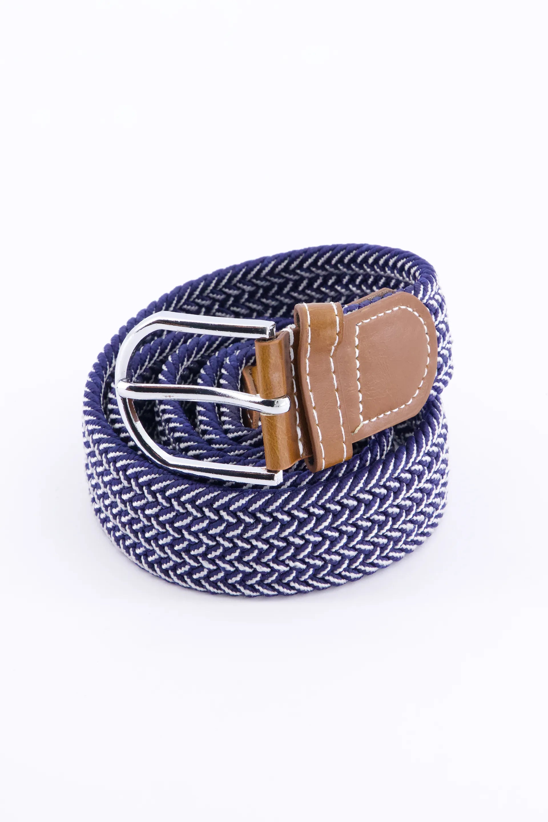 Braided Canvas Belt Men Canvas Belt Fall 2024 COUGAR C (Fall 2024)