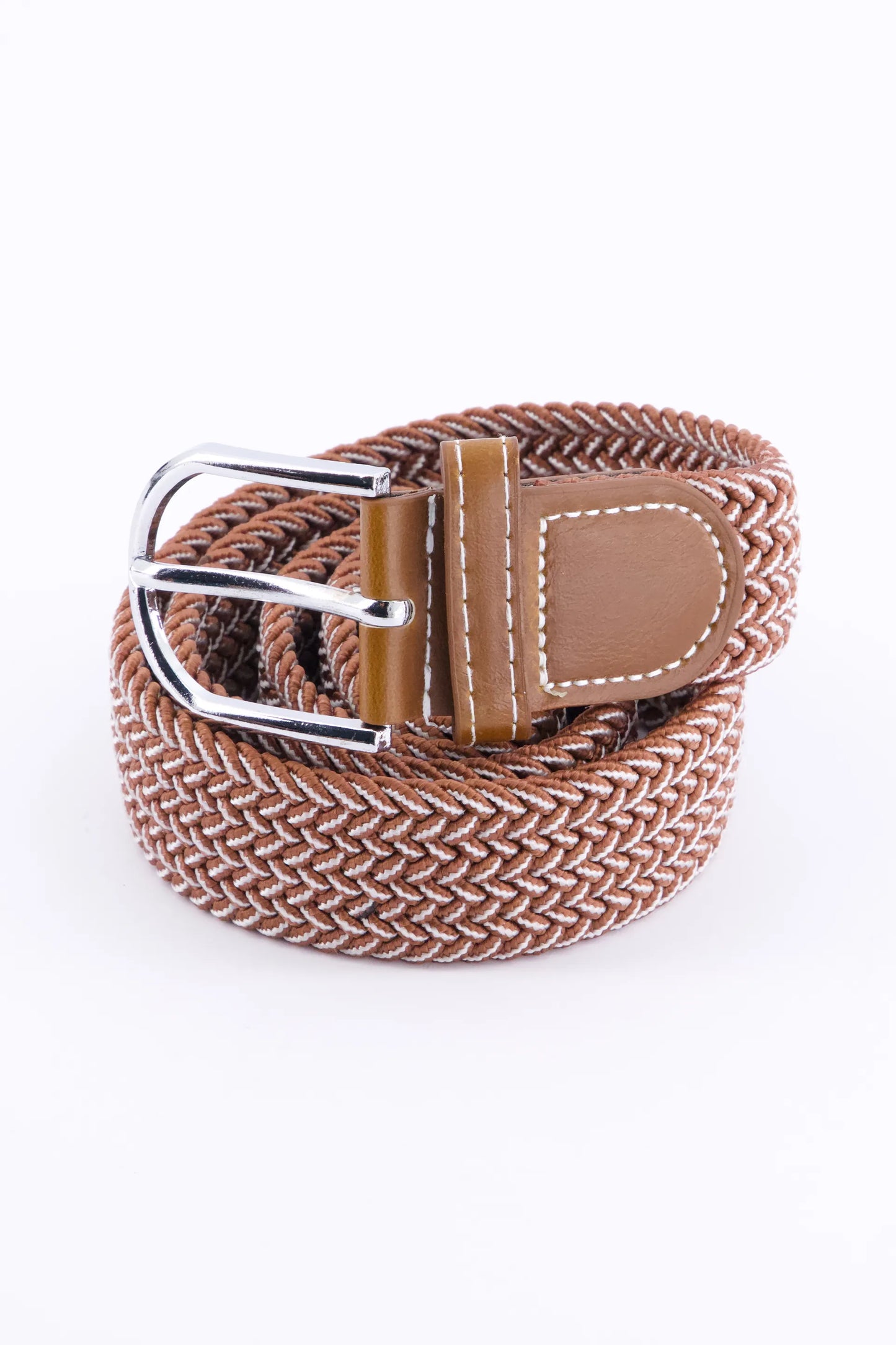 Braided Canvas Belt Men Canvas Belt Fall 2024 COUGAR C (Fall 2024)