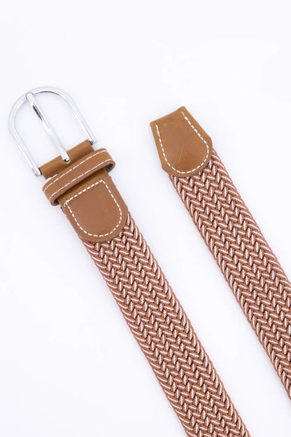 Braided Canvas Belt Men Canvas Belt Fall 2024 COUGAR C (Fall 2024)