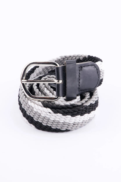 Braided Canvas Belt Men Canvas Belt Fall 2024 COUGAR C (Fall 2024)