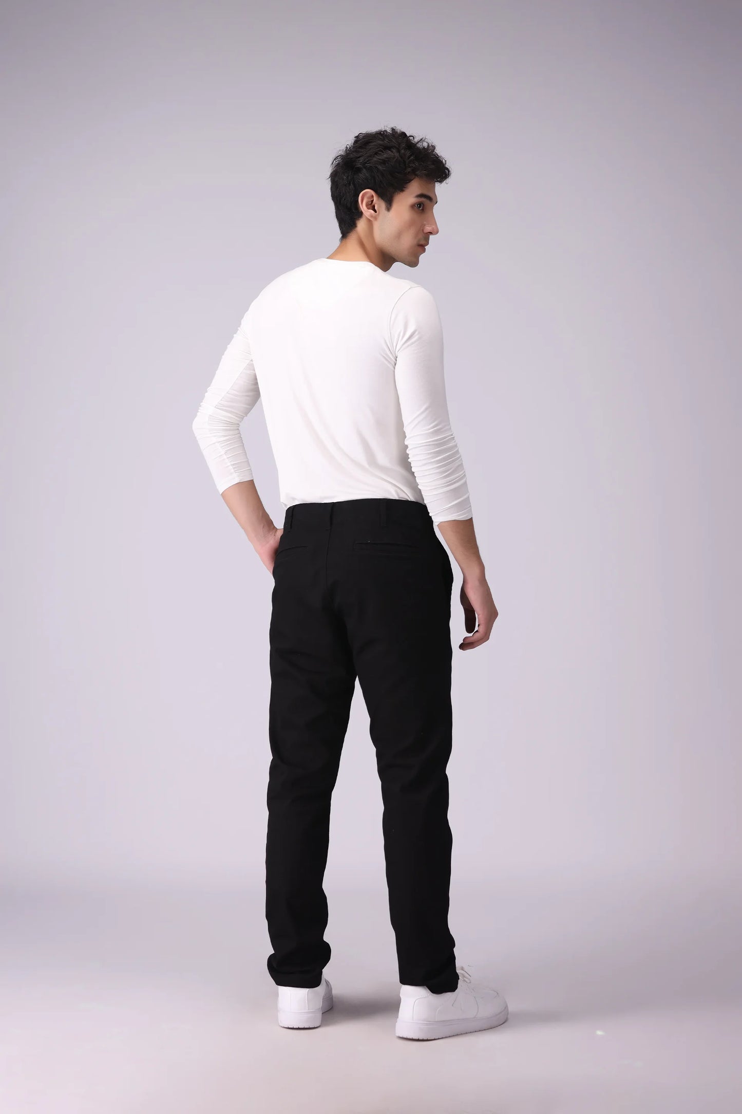 Slim Fit Chino Pants Men Chino Fall 2024 Core Comfort COUGAR- (Men Fall 2024)   