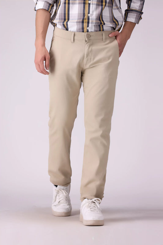 Slim Fit Chino Pants Men Chino COUGAR (S V-1 2025) 30 Light Khaki Men