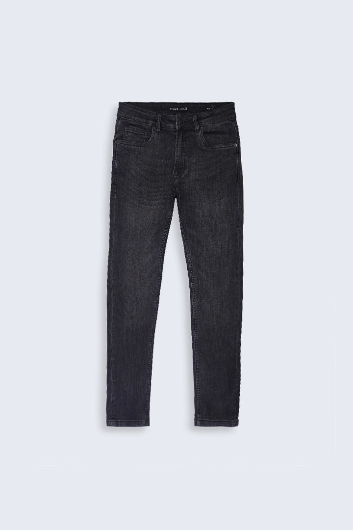 Black Skinny Fit Jeans Men Jean Fall 2024 COUGAR- (Men Fall 2024)