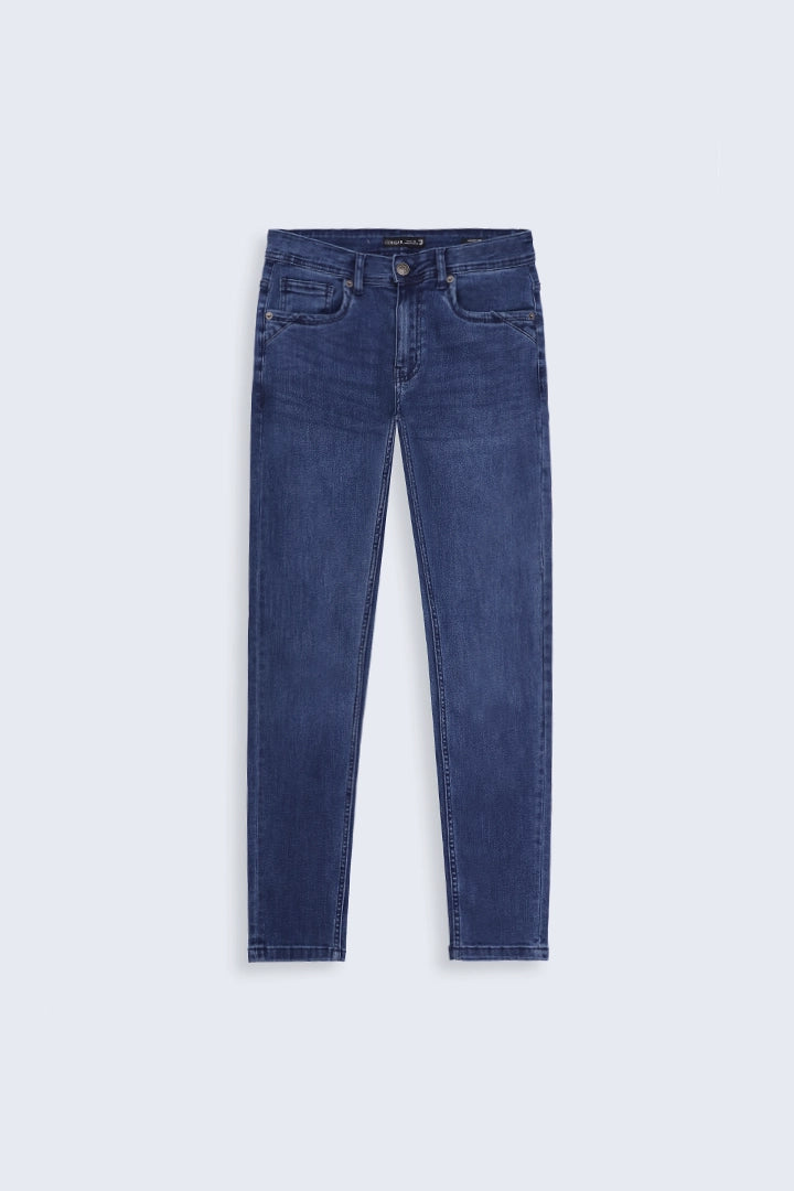 Blue Skinny Fit Jeans Men Jean Fall 2024 COUGAR- (Men Fall 2024)