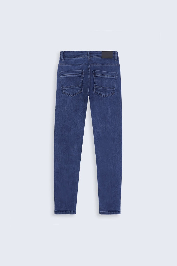 Blue Skinny Fit Jeans Men Jean Fall 2024 COUGAR- (Men Fall 2024)   