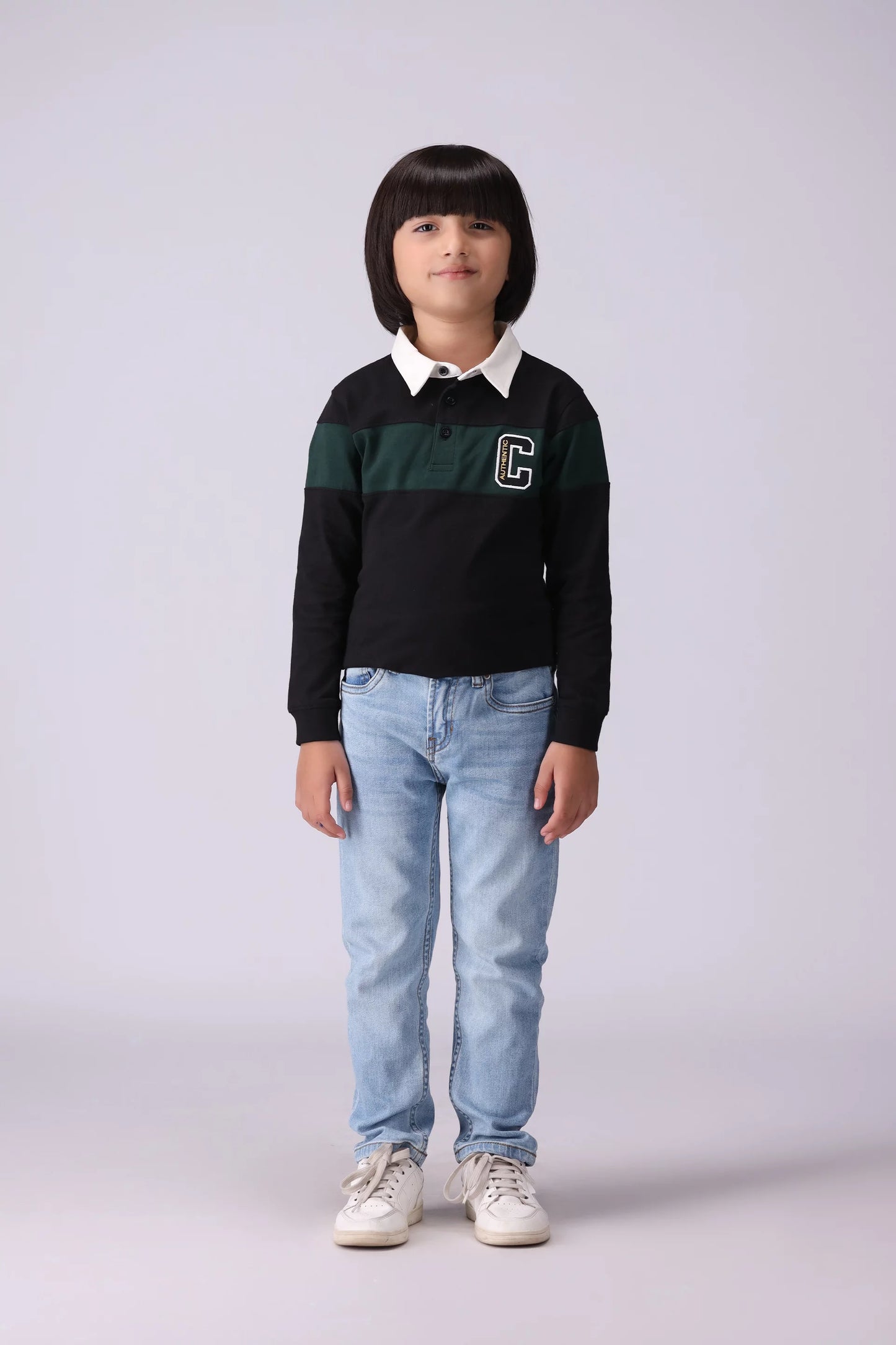 Stone Washed Jeans Boy Jean Fall 2024 COUGAR- (Boy Junior Fall 2024)   