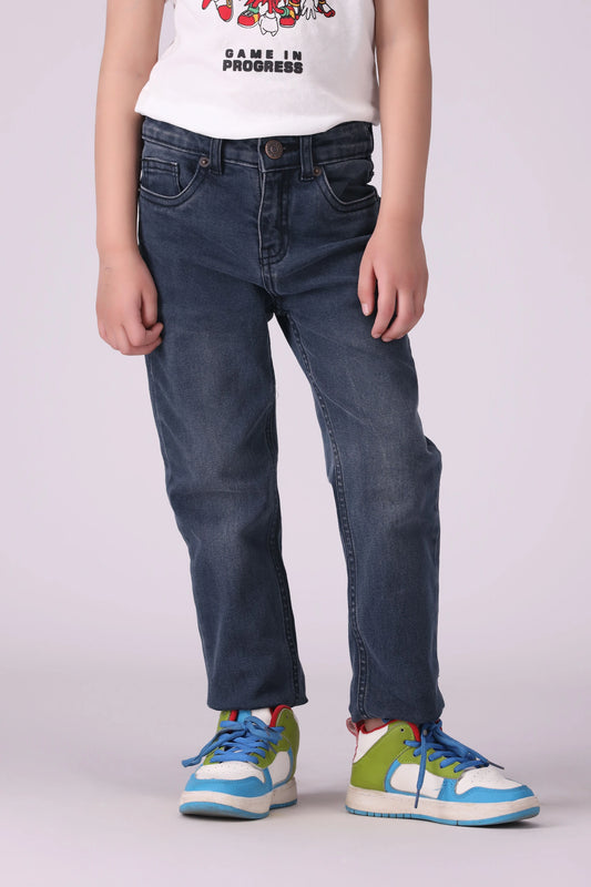 Slim Fit Jeans Boy Jeans COUGAR (S V-1 2025) 5-6 Y Light Grey Boy