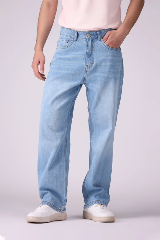 Baggy Fit Jeans Men Jean COUGAR (S V-1 2025) 30 Sky Blue Men