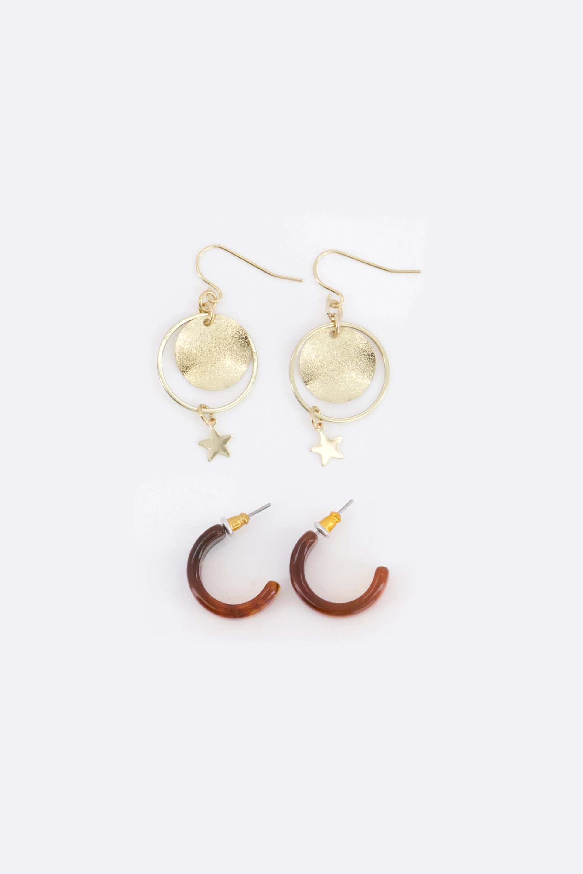 Hoop Earrings- Set of 6 Women Ear Ring Set Fall 2024 COUGAR C (Fall 2024)