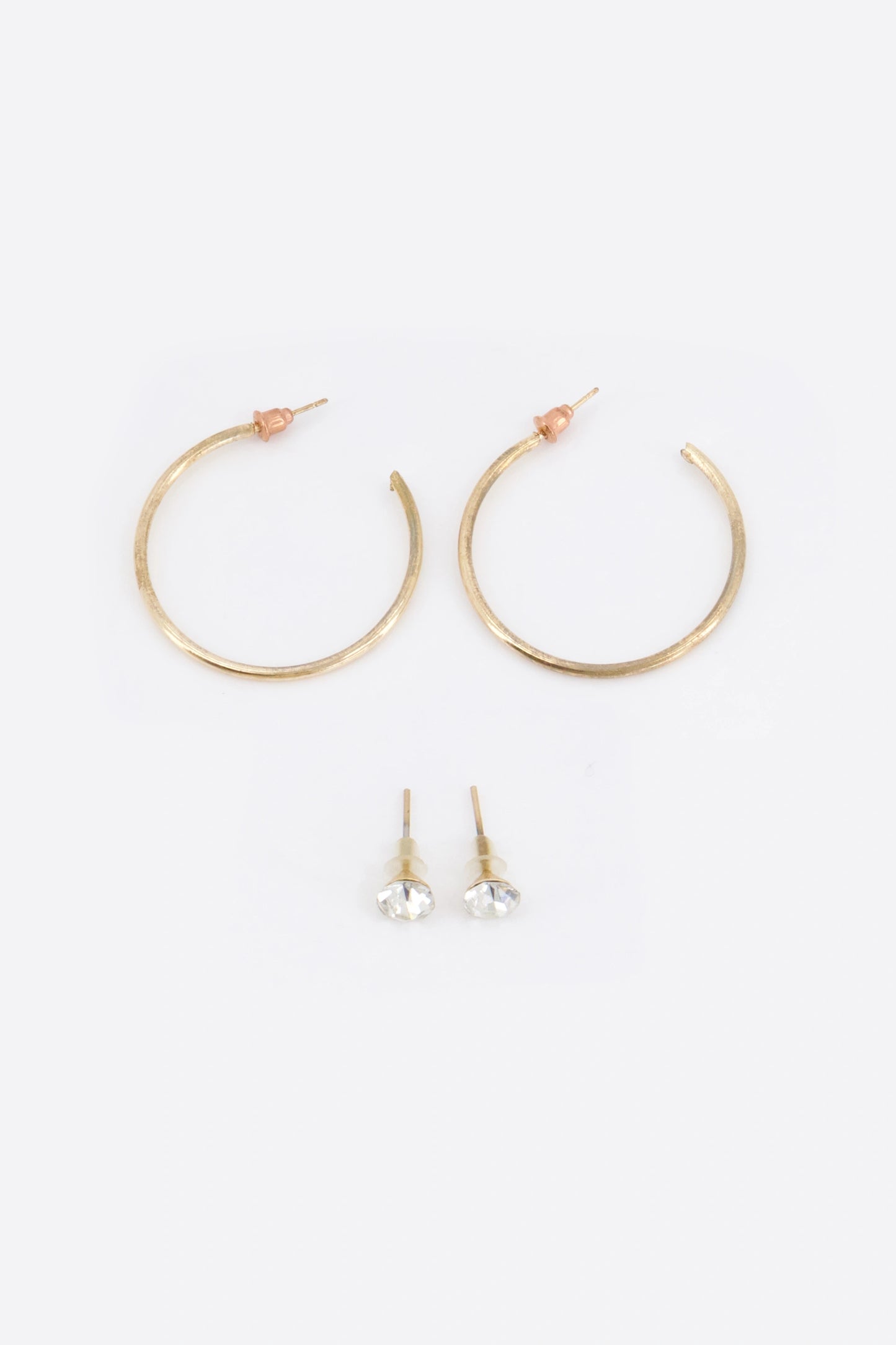 Stud and Hoop Earrings- Set of 6 Women Ear Ring Set Fall 2024 COUGAR C (Fall 2024)