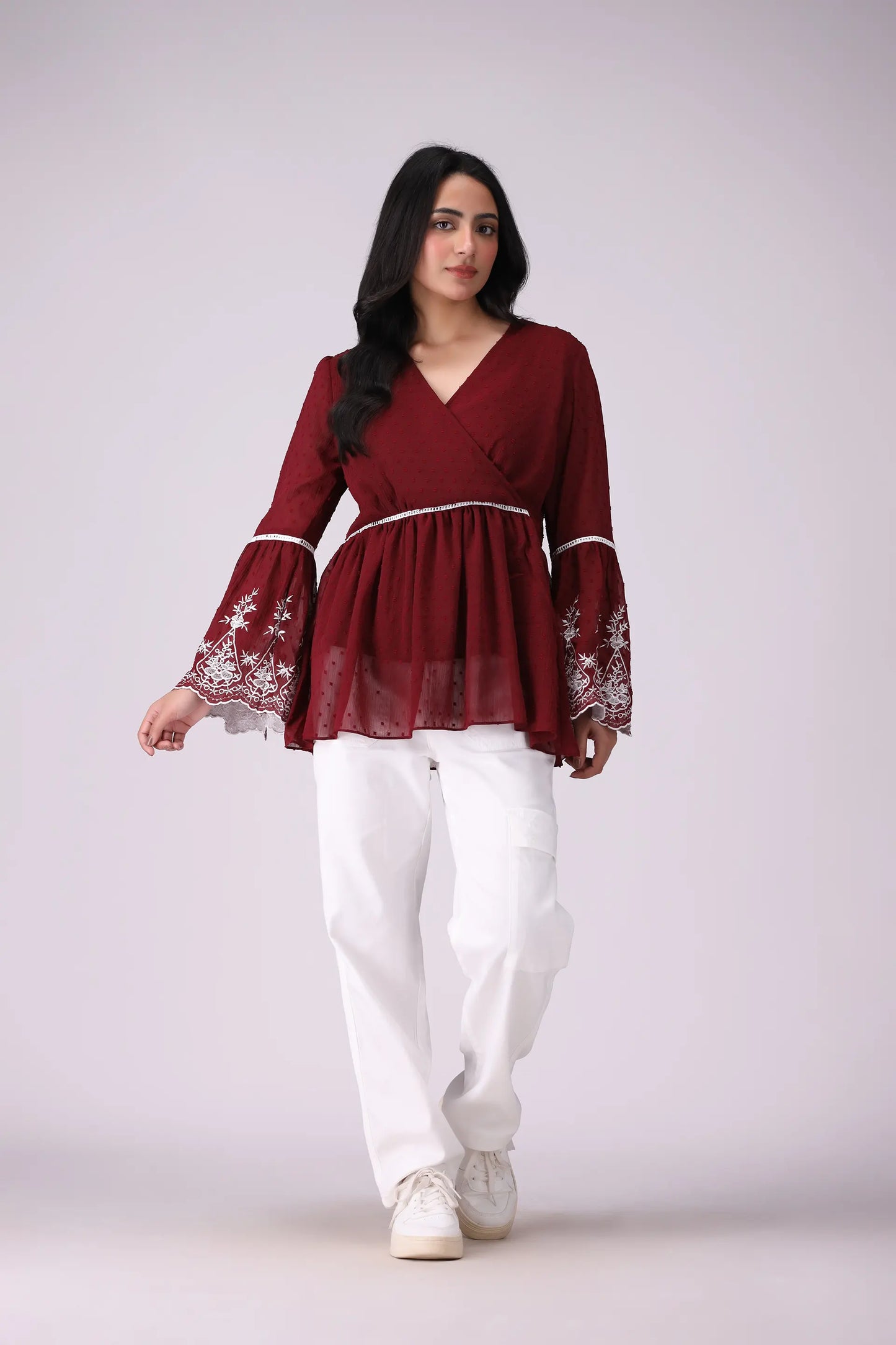 Embroidered Top Women Embroided Top COUGAR (S V-1 2025)