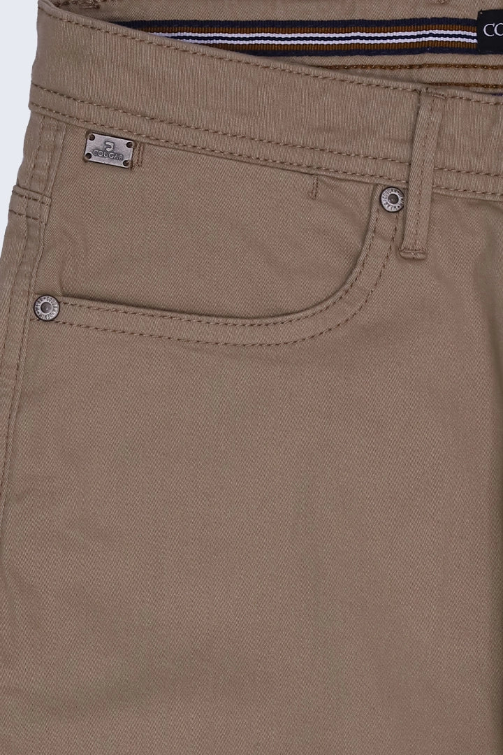 Slim Fit Five Pocket Pants Men 5-Pocket Summer V-3 2024 BACKDROP COUGAR- (Men V3 2024)   