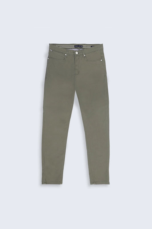 Light Khaki Slim Fit 5 Pocket Pants Men 5-Pocket Summer V-2 2024 URBAN STATION COUGAR 30 Khaki 