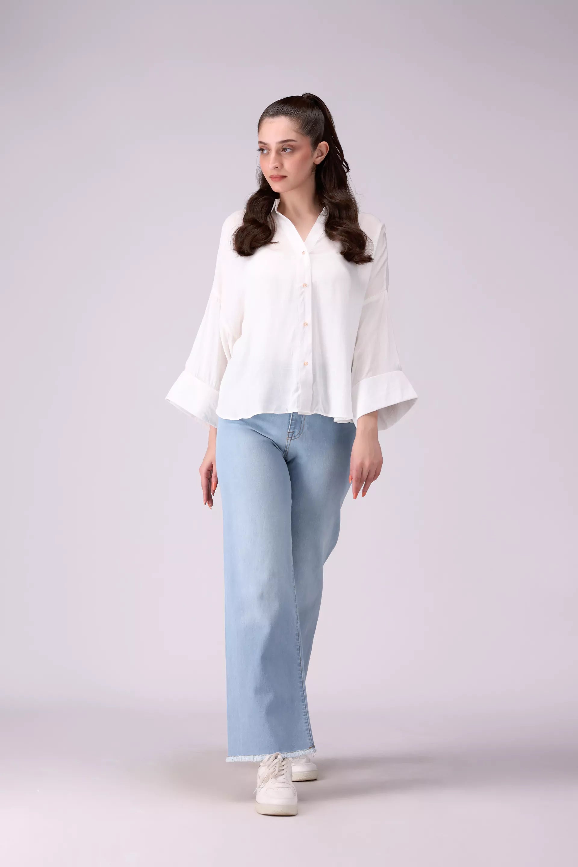 Cropped Shirt Women Fashion Top COUGAR (S V-1 2025)