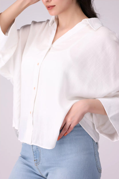 Cropped Shirt Women Fashion Top COUGAR (S V-1 2025)