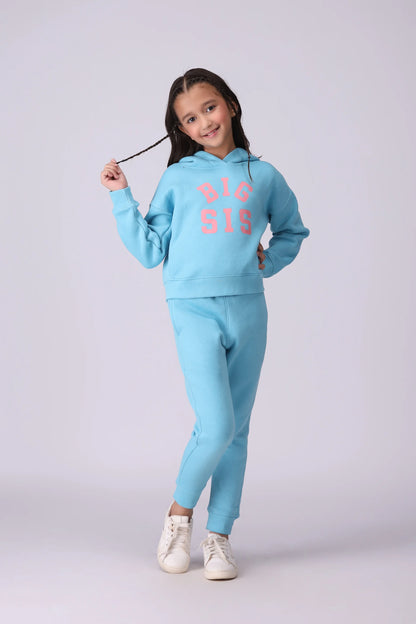 BIG SIS Hoodie Girl Hood Winter 2024 COUGAR- (Girl Junior Winter 2024)   