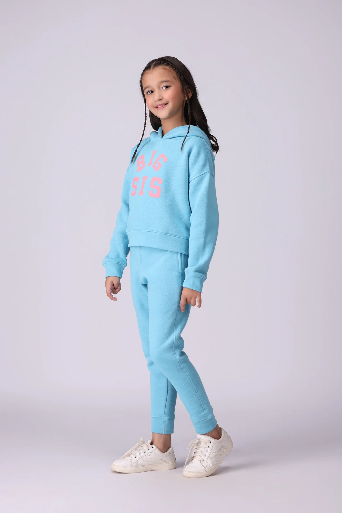 BIG SIS Hoodie Girl Hood Winter 2024 COUGAR- (Girl Junior Winter 2024)   