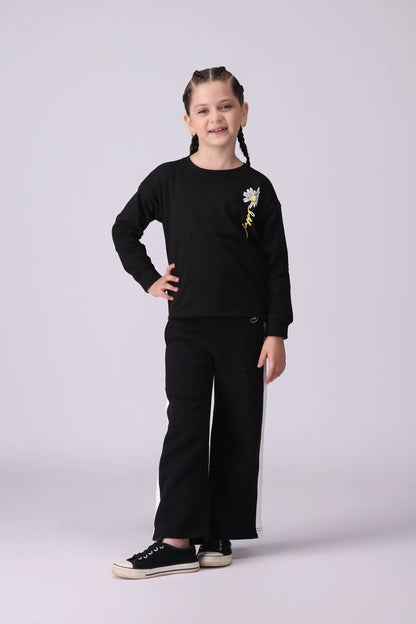 Paneled Jogger Waist Pants Girl Trouser Winter 2024 COUGAR- (Girl Junior Winter 2024)