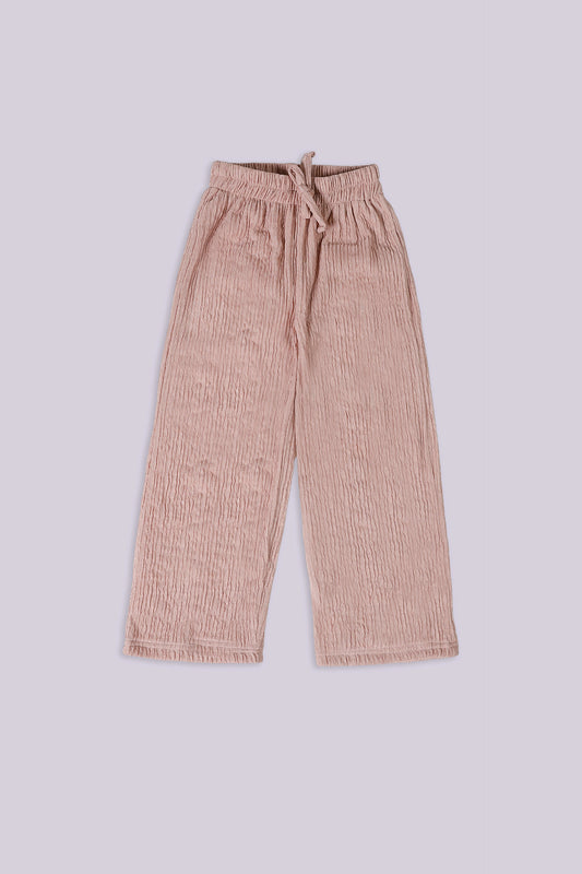 Textured Trousers Girl Trouser COUGAR (S V-1 2025) 5-6 Y Pink Girl