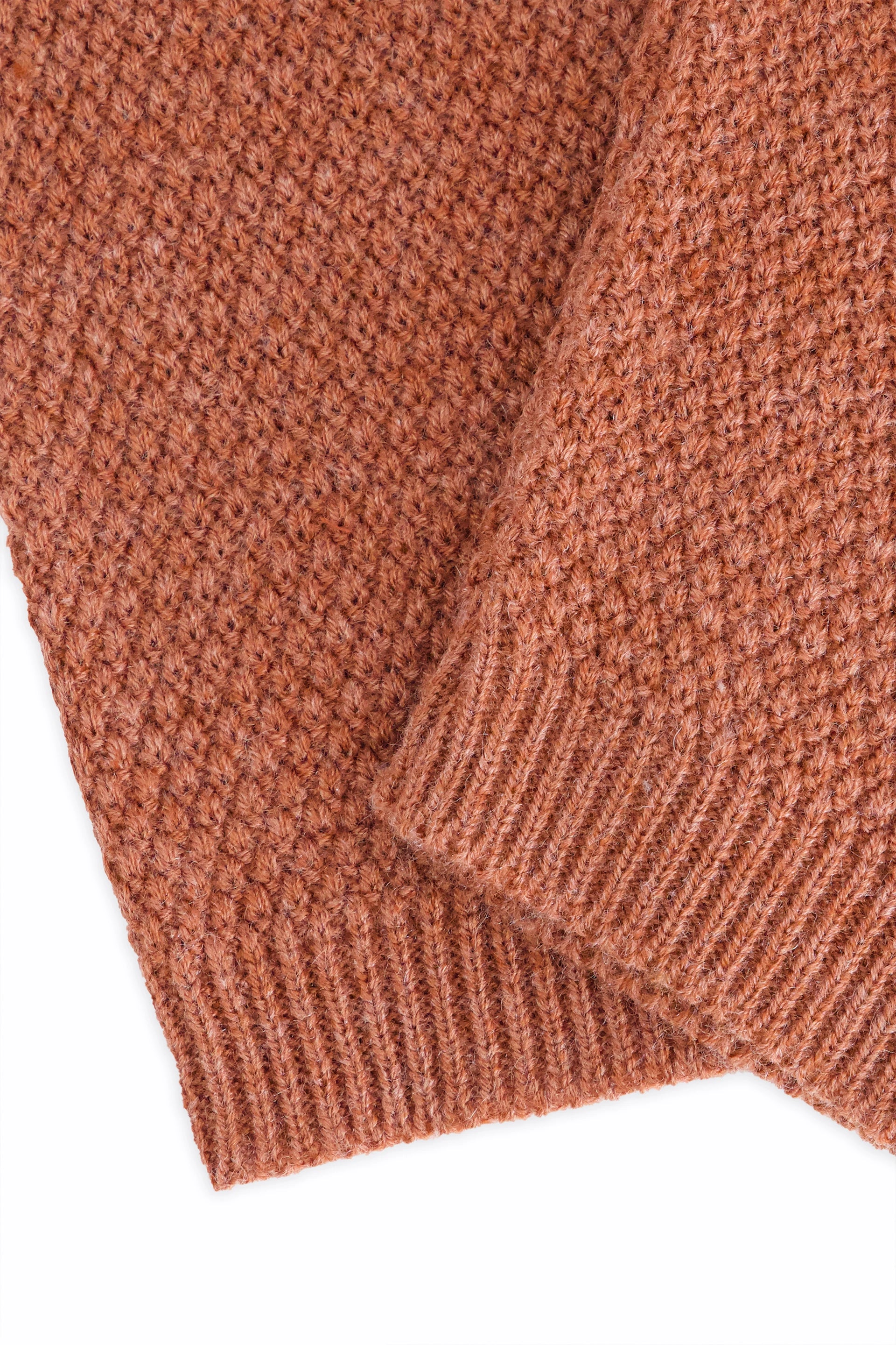 Textured Knit Fingerless Gloves Gloves Winter 2024 Knit Story COUGAR C (Winter 2024)