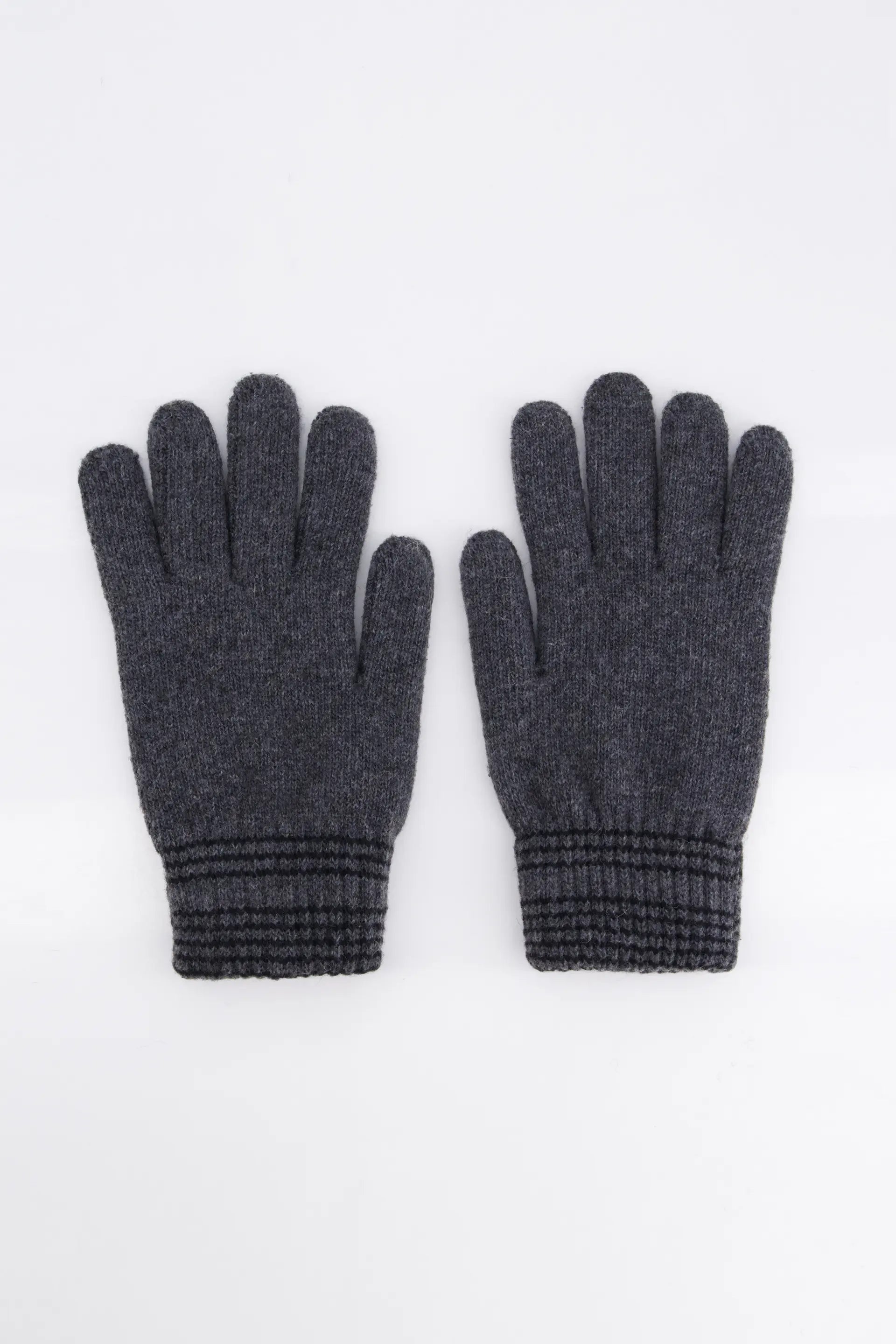 Basic Knitted Gloves Men Glove Winter 2024 Knit Story COUGAR C ( Winter 2024) FSZ Charcoal