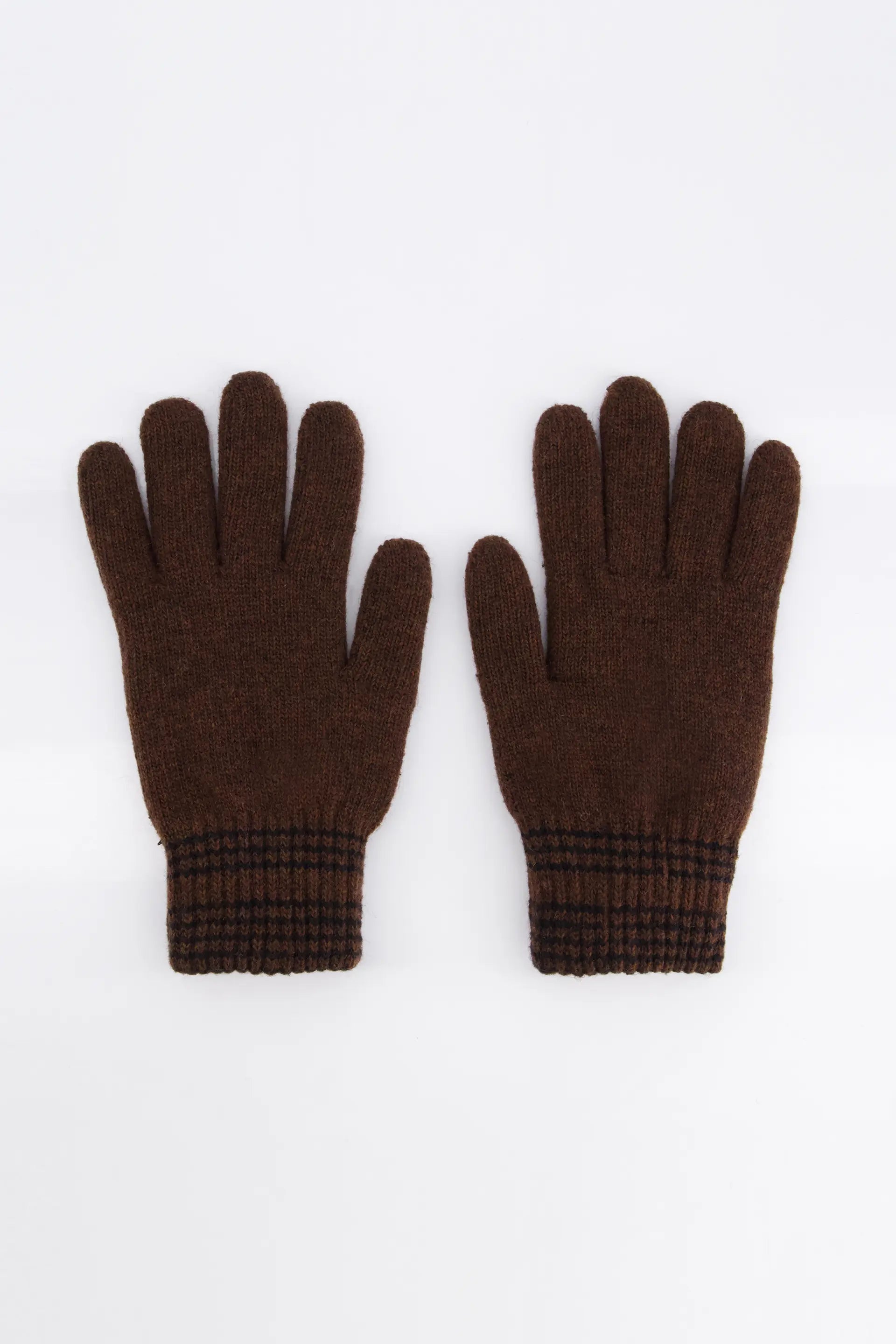 Basic Knitted Gloves Men Glove Winter 2024 Knit Story COUGAR C ( Winter 2024) FSZ Chocolate