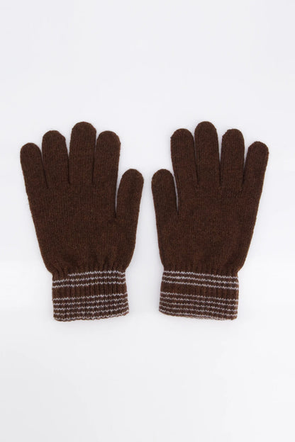 Basic Knitted Gloves Men Glove Winter 2024 Knit Story COUGAR C ( Winter 2024)