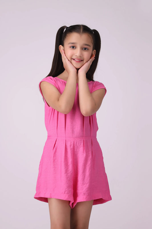 Sleeveless Jumpsuit Girl Fashion Top COUGAR (S V-1 2025) 5-6 Y Light pink Girl