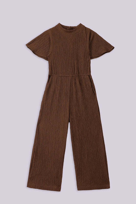 Textured Jumpsuit