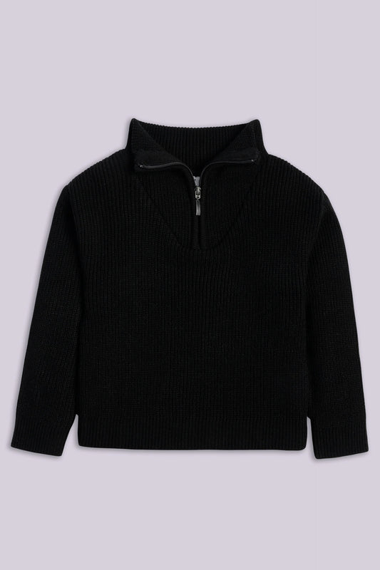 Quarter Zip Sweater